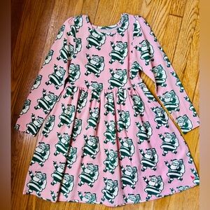 Pink Chicken Vintage Santa Dress, size 10 NWOT